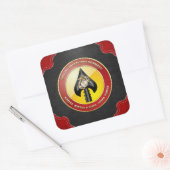 USMC Special Operations Command (MARSOC) [3D] Vierkante Sticker (Envelop)