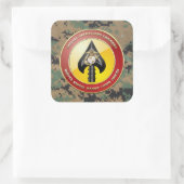 USMC Special Operations Command (MARSOC) [3D] Vierkante Sticker (Tas)