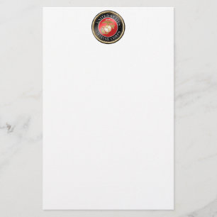 USMC Stationery Briefpapier
