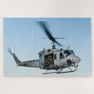 USMC UH-1N Huey – VMM-261 Mariniershelikopter Legpuzzel