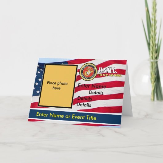 USMC-uitnodigingsvlag (Voorkant)