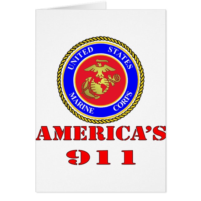 USMC United States Marine Corps America’s 911 (Devant)