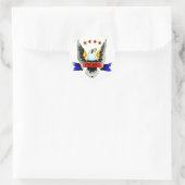 USMC van oude stijl Ronde Sticker (Tas)