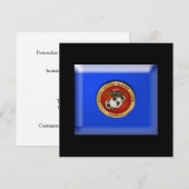 USMC Veteran  kaart! OoRah! Save The Date (Voorkant / Achterkant)