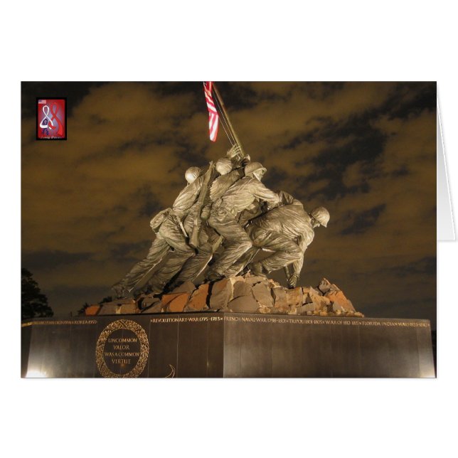 USMC War Memorial (Voorkant Horizontaal)