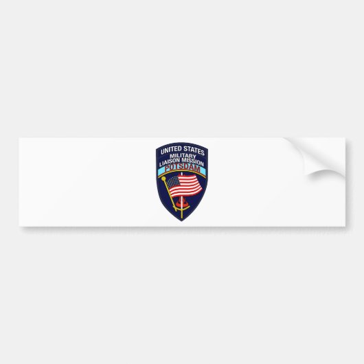 USMLM Insignia Bumpersticker (Voorkant)
