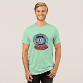 USN RETRO PATCH Tri-Blend SHIRT (Voorkant volledig)