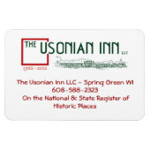 Usonian en magnets flexibles personnalisés (Horizontal)