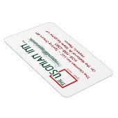 Usonian in aangepaste flexibele magneten (Rechterzijde)