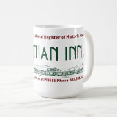 Usonian Inn Latte Mok (Voorkant rechts)