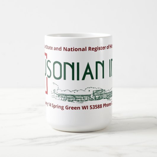 Usonian Inn Latte Mug (Centre)