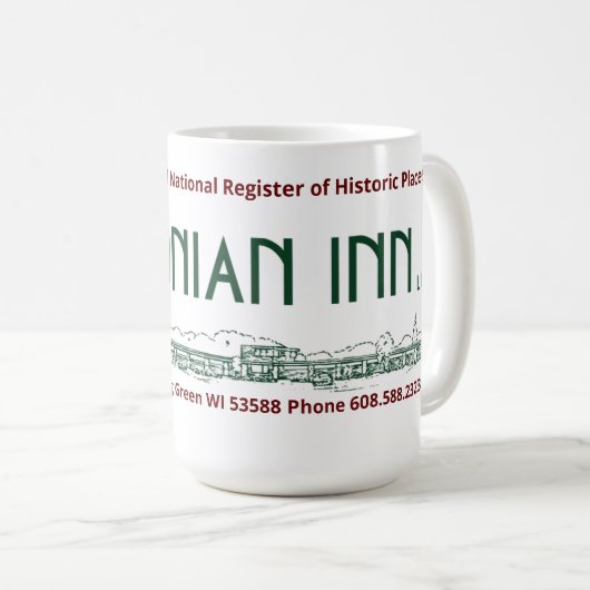 Usonian Inn Latte Mug (Devant droit)