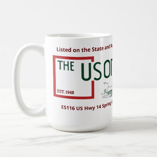 Usonian Inn Latte Mug (Gauche)