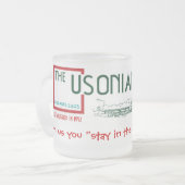 Usonian Inn logo - mok (Voorkant links)