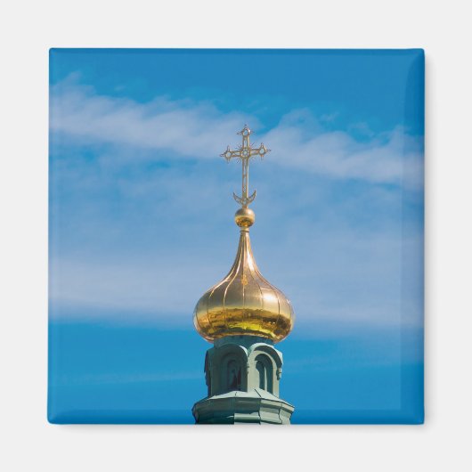 Uspensky Cathedral Dome Magneet (Voorkant)