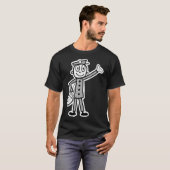 USPS de heer Zip Sticker T-shirt (Voorkant volledig)