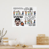 USPS Editorial Cartoon Poster (Keuken)