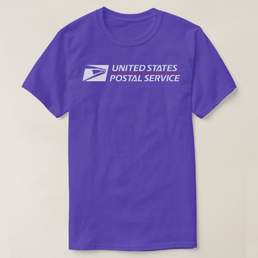 USPS United States People Service Baseball TShirt (Design devant)