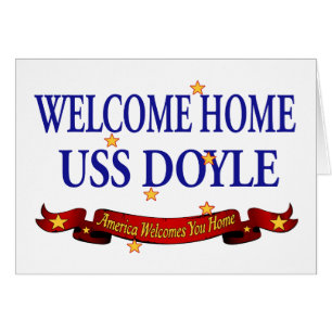 USS à la maison bienvenu Doyle