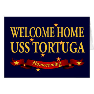 USS à la maison bienvenu Tortuga