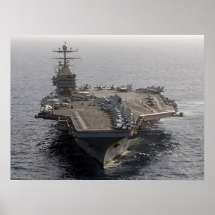 USS Abraham Lincoln (CVN 72) Poster