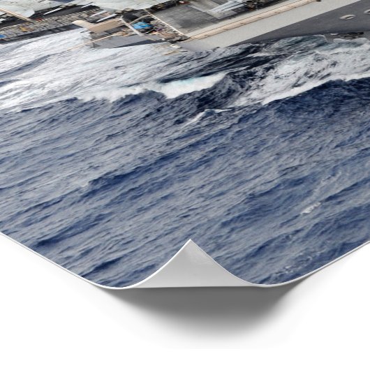 USS Abraham Lincoln (CVN 72) Poster (Hoek)