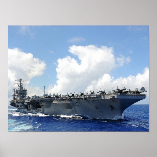 USS Abraham Lincoln (CVN 72) Poster (Voorkant)