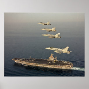 USS Abraham Lincoln (CVN 72) Poster