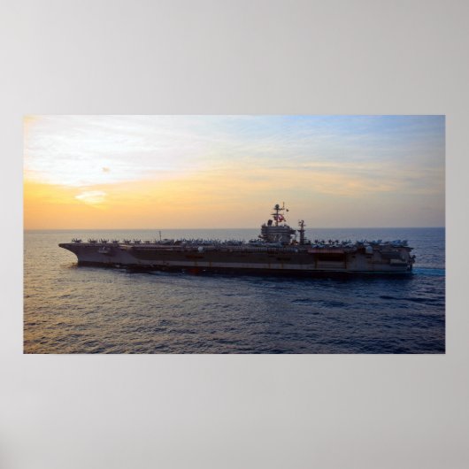 USS Abraham Lincoln (CVN 72) Poster (Voorkant)