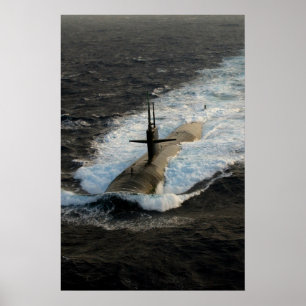USS Albuquerque (SSN 706) Poster