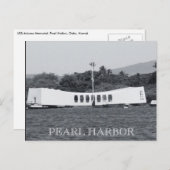USS Arizona Memorial Briefkaart (Voorkant / Achterkant)