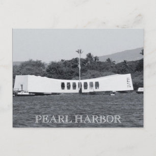 uss arizona memorial briefkaart