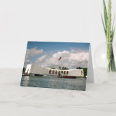 USS Arizona Memorial, Honolulu, Hawaï - Kaart (Voorkant)