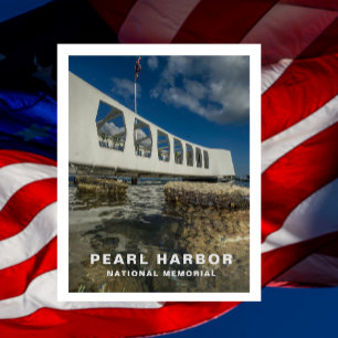 USS Arizona Memorial, Pearl Harbor, Hawaï Briefkaart