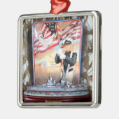 USS Arizona Tribute Metalen Ornament (Links)