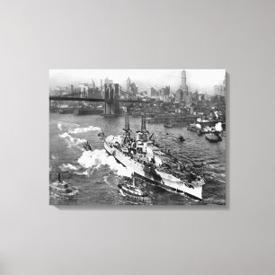 USS Arizona verpakt canvas poster 19 x 25 inch Afdruk