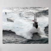 USS Asheville (SSN 758) Poster (Voorkant)