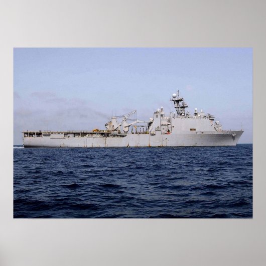 USS Ashland (LSD 48) Poster (Voorkant)