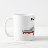 USS Badger Koffiemok (Links)