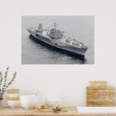 USS Blue Ridge (LCC 19) Poster (Keuken)