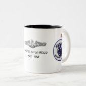 USS Bremerton (SSN-698) Bad Fish Mug with Patches (Devant droit)
