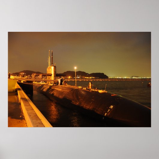 USS Buffalo (SSN 715) Poster (Voorkant)