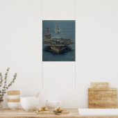 USS Carl Vinson (CVN 70) Poster (Keuken)