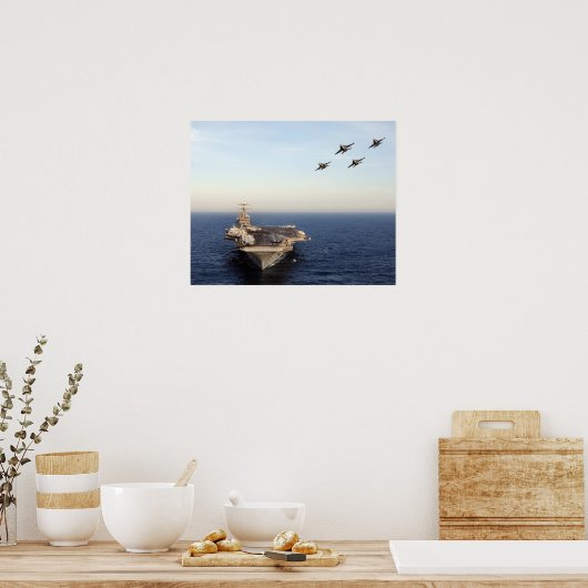 USS Carl Vinson (CVN 70) Poster (Keuken)