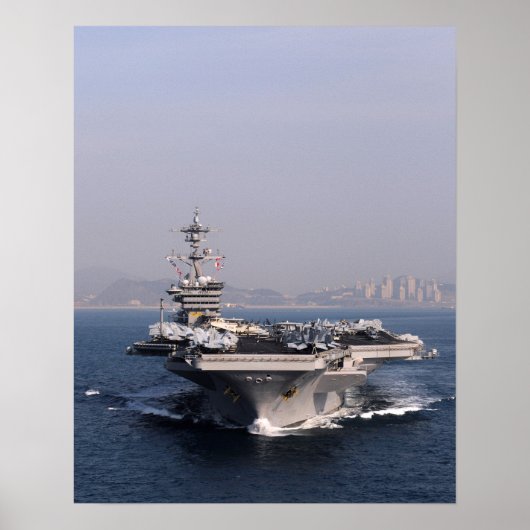 USS Carl Vinson (CVN 70) Poster (Voorkant)