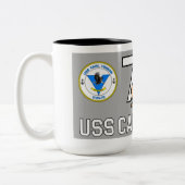 USS CARL VINSON MUG CVN-70 FORCE DE LA MER (Gauche)