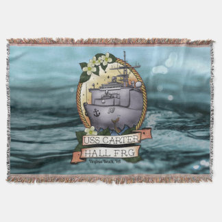 USS Carter Hall FRG Blanket Deken