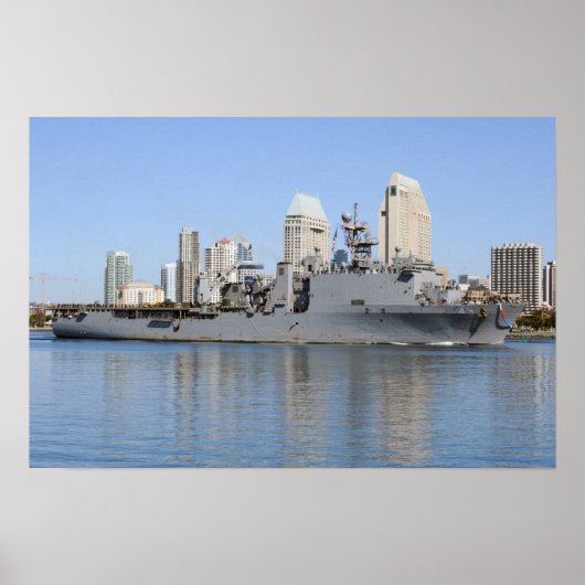 USS Comstock (LSD 45) Poster (Voorkant)