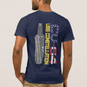 USS CONSTELLATION CV-64 T-Shirt (Dos)