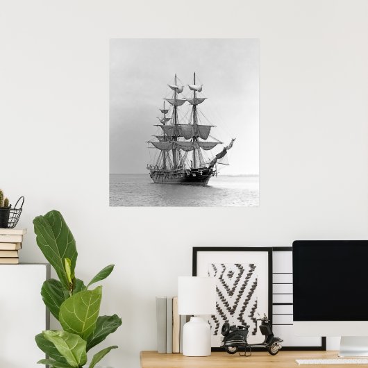 USS Constellation Poster (Thuiskantoor)